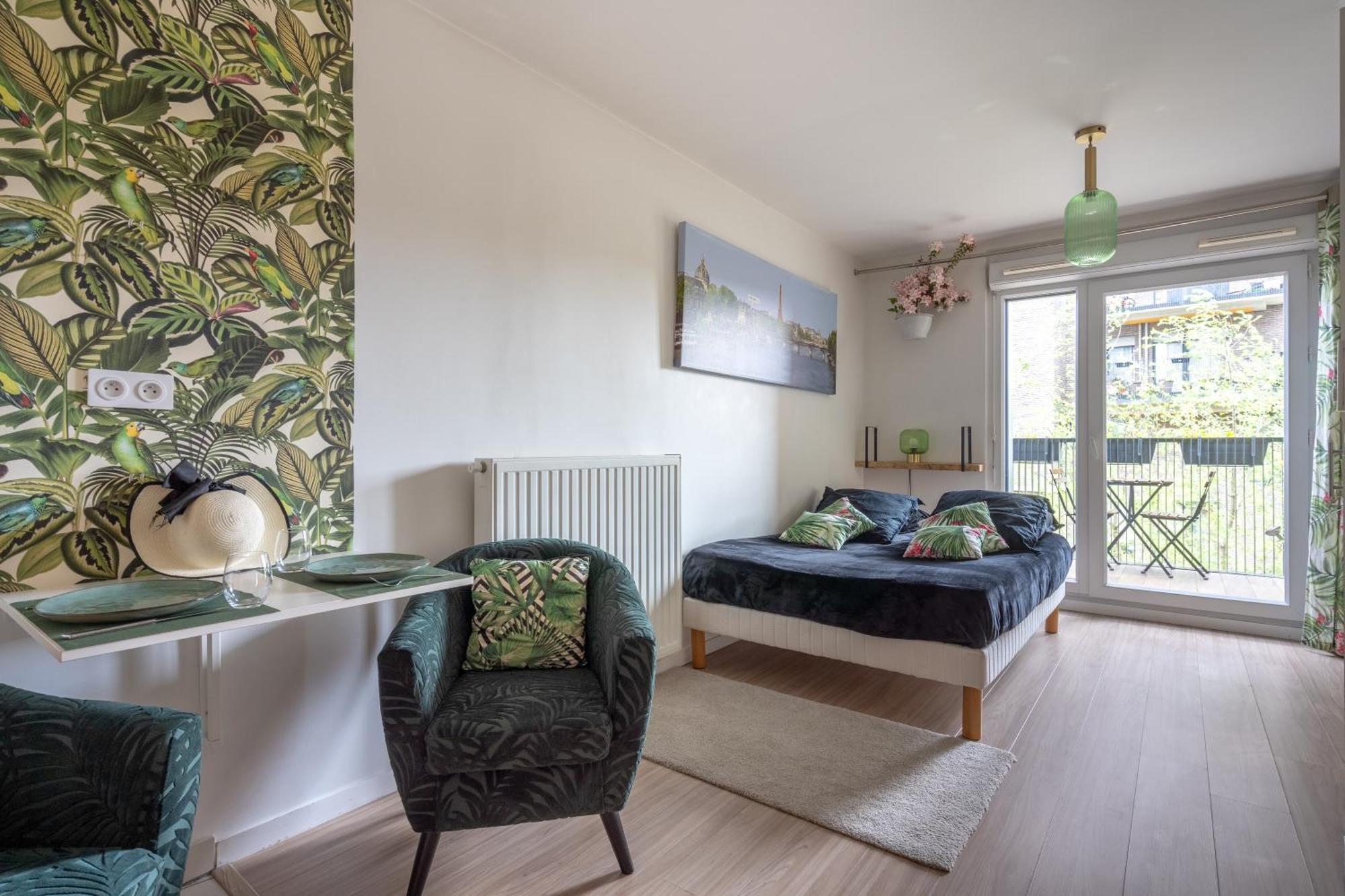 Joli Appartement Dans Eco Quartier Residentiel Saint-Ouen  Eksteriør billede